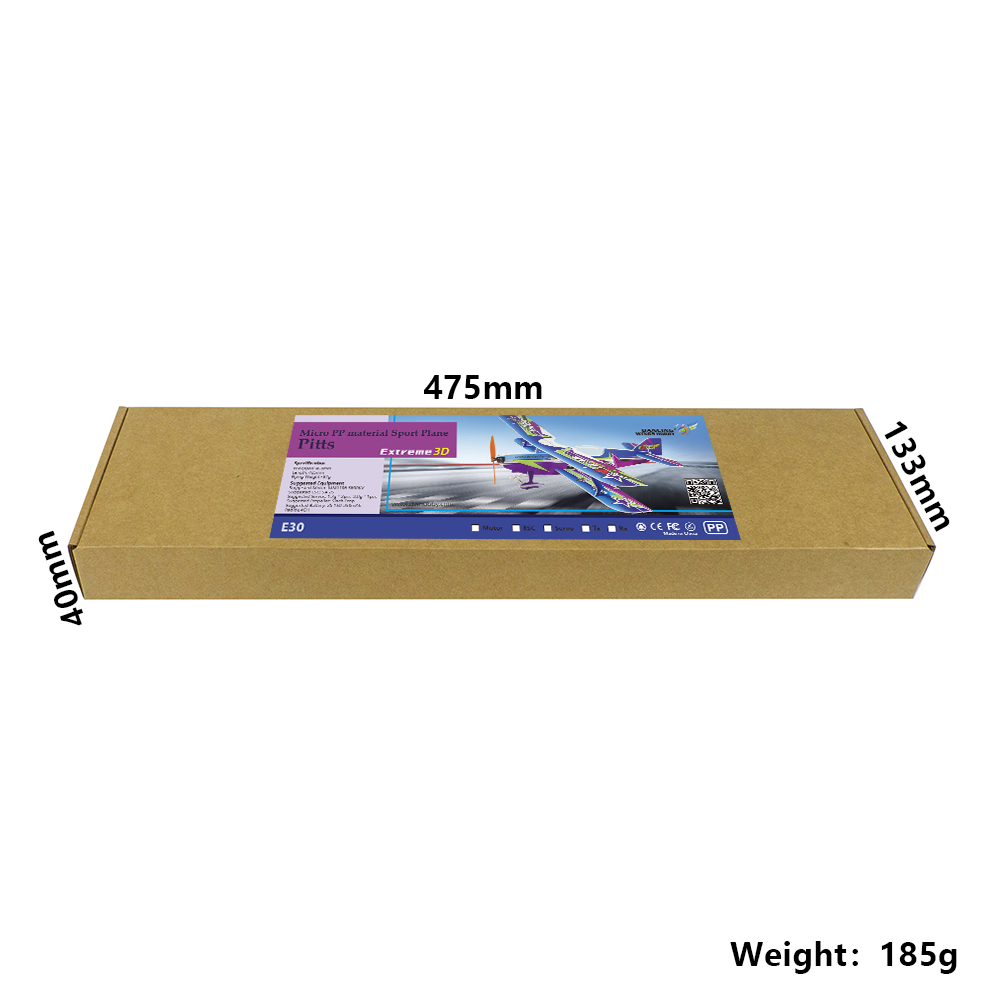 Dancing-Wings-Hobby-E30-PITTS-450mm-Spannweite-PP-Schaum-Magieplatten-Micro-Indoor-RC-Flugzeug-Doppe-1982290-11